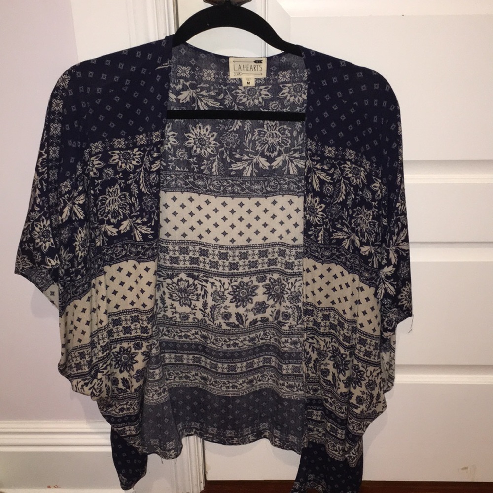 LA Hearts Bohemian Kimono/Wrap